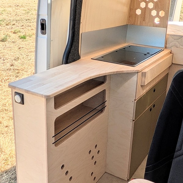 cuisine dans renault master aménagé
