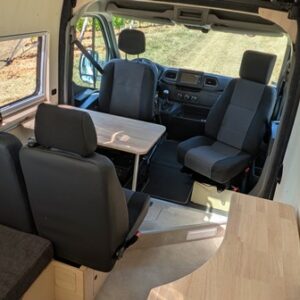 banquette 2 places scora luxe pour fourgon aménagé renault master