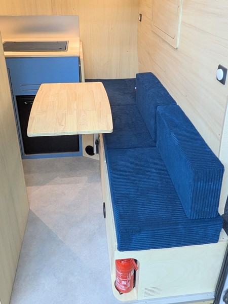 Fourgon ducato aménagé-banquette