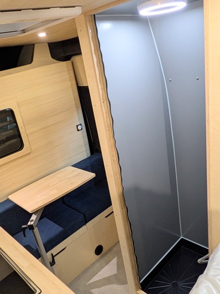 Fourgon ducato aménagé-douche