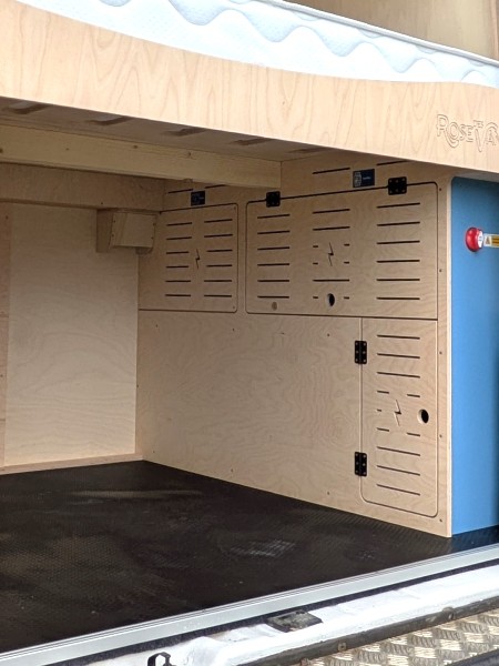 Fourgon ducato aménagé-soute