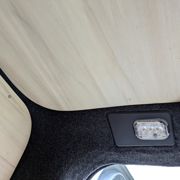 Ford transit custom-détail feutrine