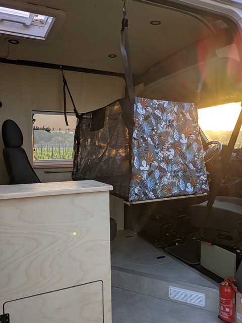 Renault master L3H2 aménagé lit bébé