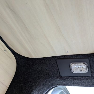 Ford transit custom-détail feutrine